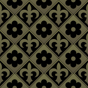 Gothic ornament pattern seamless vector 07