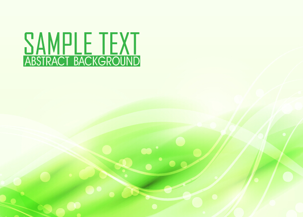 Green abstract background vector 01