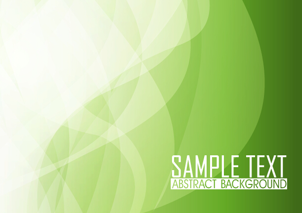 Green abstract background vector 02