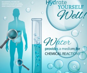 Healthy body infographics vector template 02