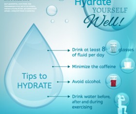 Healthy body infographics vector template 04