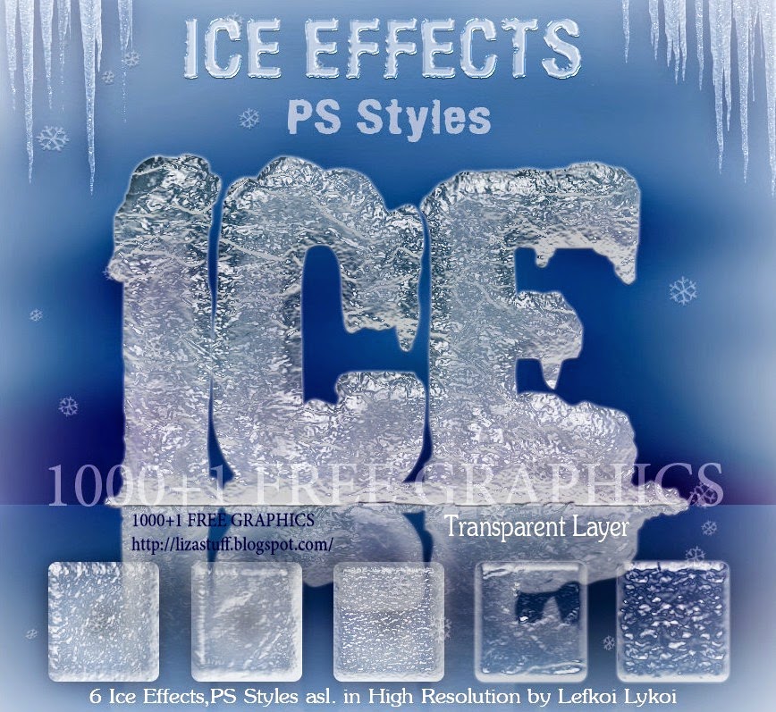 Ice Effect PS Styles