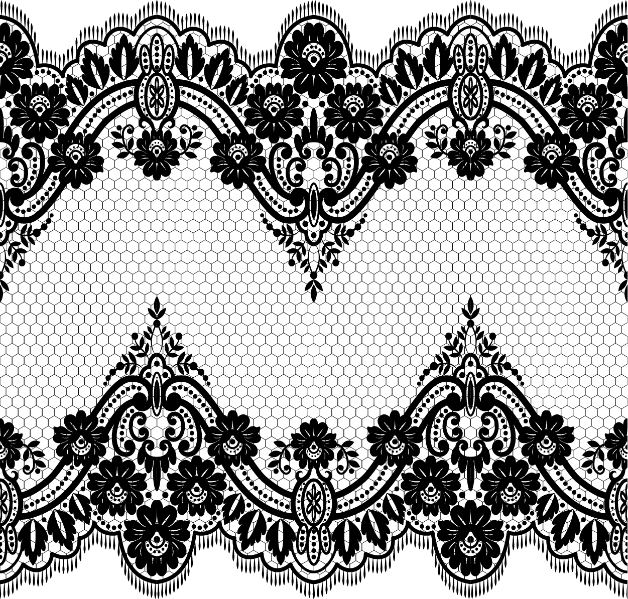 Black And White Lace Border Images And Photos Finder