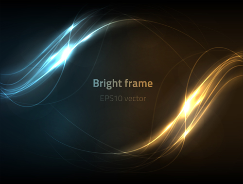 Light effect vector abstract background vector 01