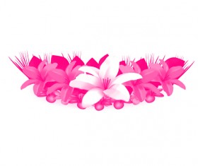 Realistic flowers brushes