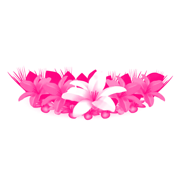 Realistic flowers brushes