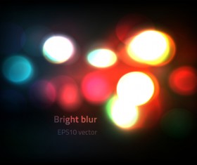 Shining bokeh vector backgroud