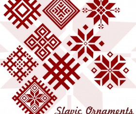 Slavic ornaments brushes se