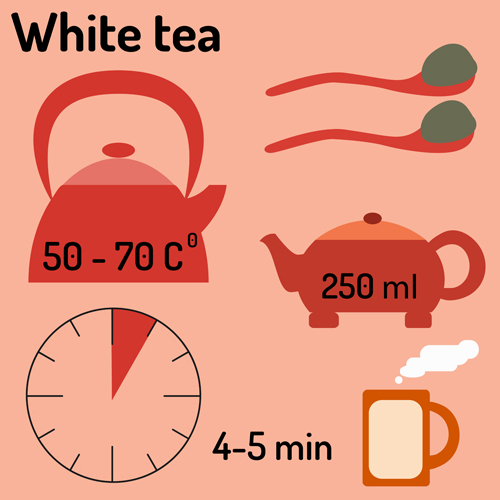 Tea infographics design vector set 05