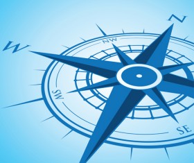 Vector compass background design material 01