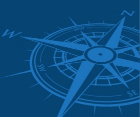 Vector compass background design material 02