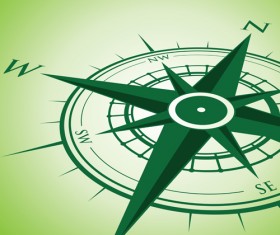 Vector compass background design material 07