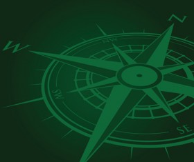 Vector compass background design material 08