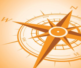 Vector compass background design material 10