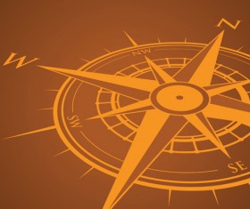 Vector compass background design material 11