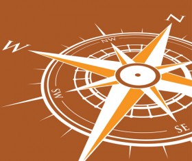 Vector compass background design material 13