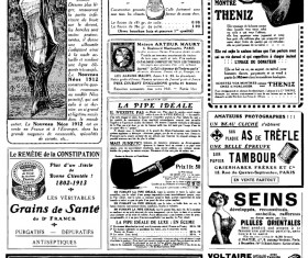 Vintage newspapers vector template 02