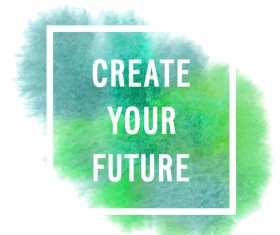 Watercolor brushes background vector graphics 05