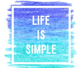 Watercolor brushes background vector graphics 12