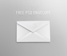 White PSD Envelope