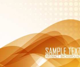 Yellow abstract background vector 01