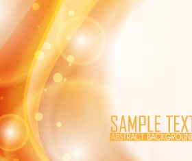 Yellow abstract background vector 03
