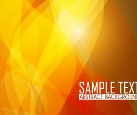 Yellow abstract background vector 05