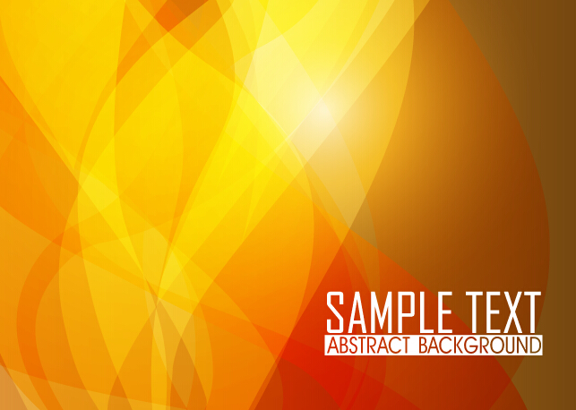 Yellow abstract background vector 05