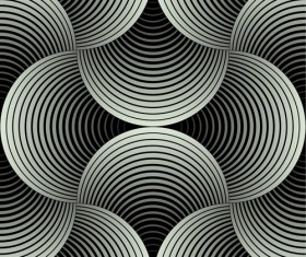 Abstract geometric petals vector graphic 02