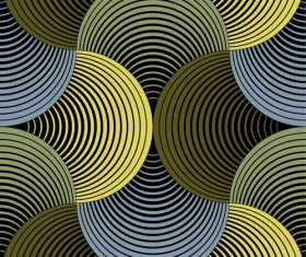 Abstract geometric petals vector graphic 04