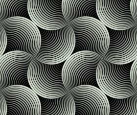 Abstract geometric petals vector graphic 05