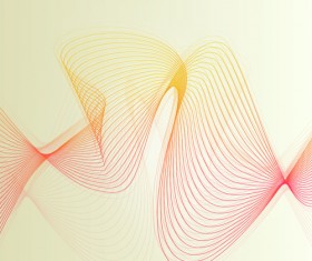 Abstract lines background illustration vector 04