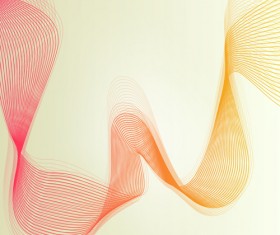 Abstract lines background illustration vector 05