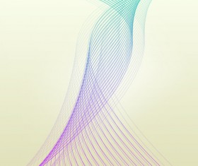 Abstract lines background illustration vector 07