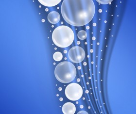 Abstract pearl background vectors 01