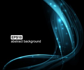 Abstract wave motion background graphics vector 02