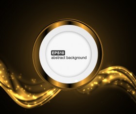 Abstract wave motion background graphics vector 05