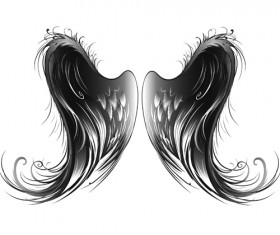 Abstract wings Photoshop Brushes