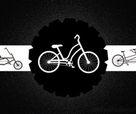 Bicycles photoshop brushes