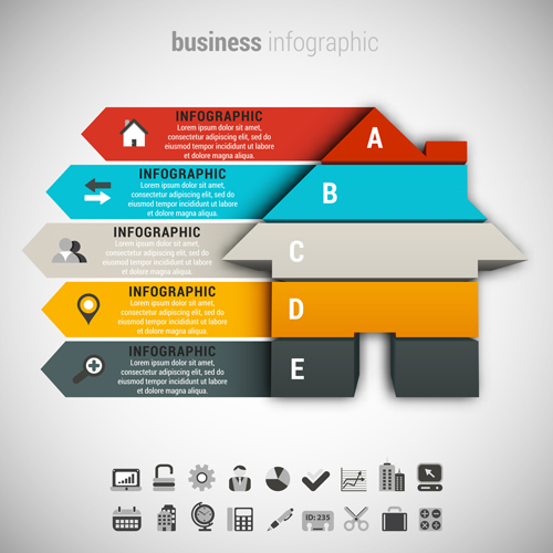 Business Infographic creative design 4041