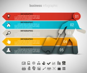 Business Infographic creative design 4042