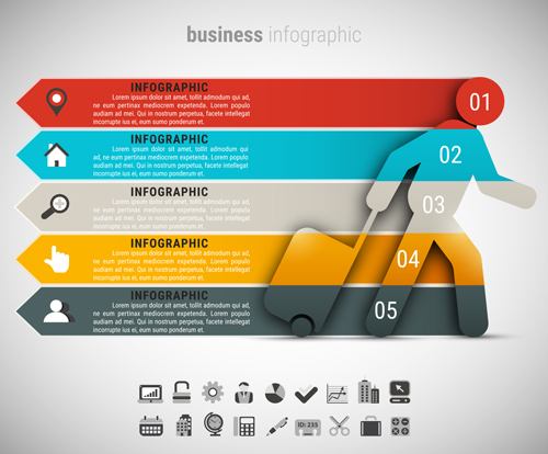 Business Infographic creative design 4042