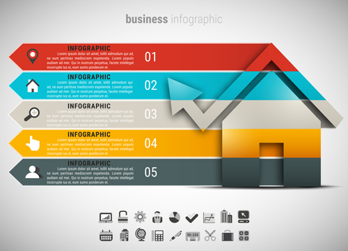 Business Infographic creative design 4043