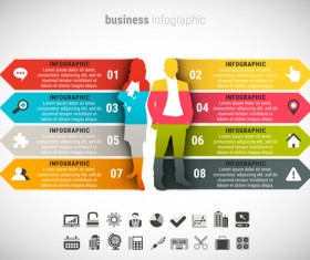 Business Infographic creative design 4045