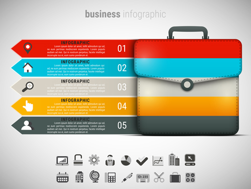 Business Infographic creative design 4046