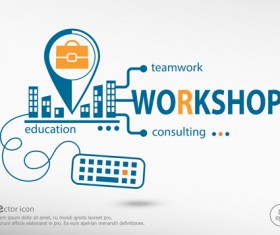 Business concept template creative vector 03