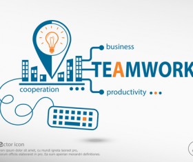 Business concept template creative vector 05