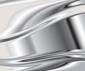 Chrome matel backgrounds vector 09