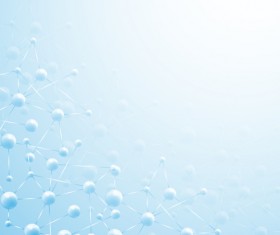 Concept molecule structure vector backgrounds 13
