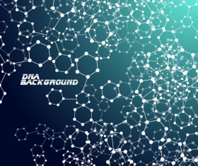 DNA structure background vector material 01